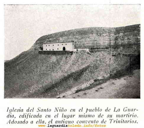 Vista de La Ermita del Santo Niño y su entorno sobre 1920