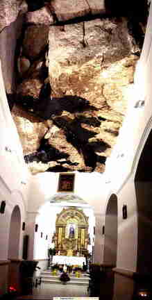 Ermita del Santo Niño panorámica del altar