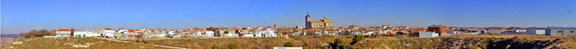 Vista panorámica de La Guardia desde Las Canteras