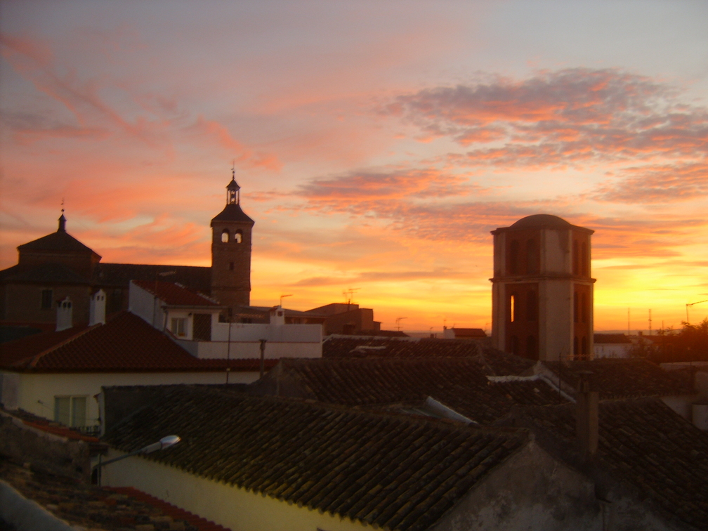 Un atardecer en La Guardia 22 de octubre 2007