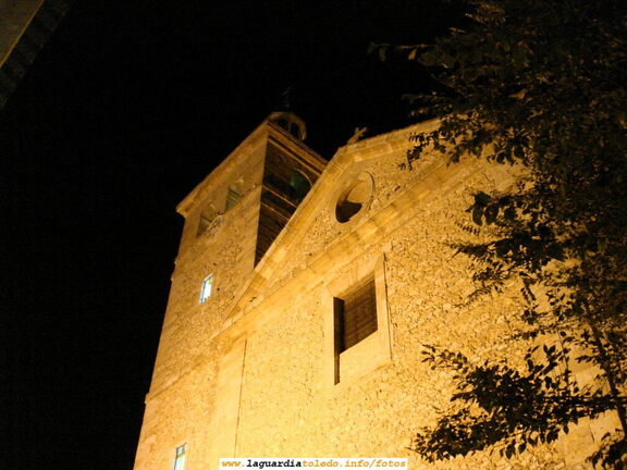 1 de Septiembre de 2006. Vista nocturna de la Iglesia desde el Pretil