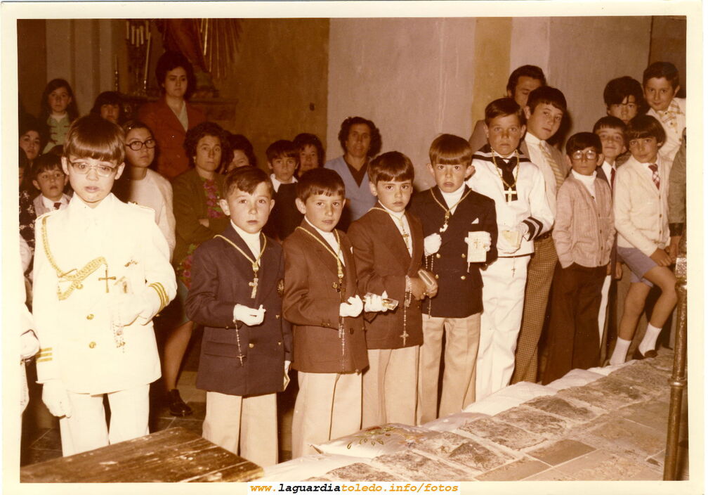 comuniones en los años 70