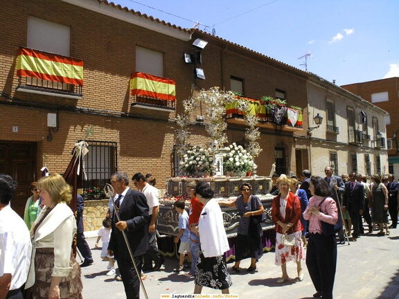Corpus Christi 2006. Carroza del Corpus