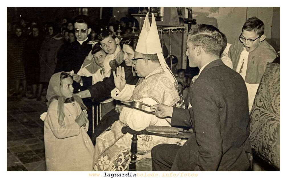 La confirmación de Mamen, la hija de Angelín. Años 60