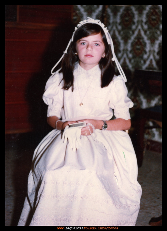 Comunión de Mª Carmen Torralba 1979