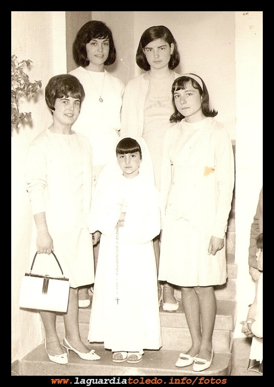 Comunión de Consuelo Martin - Rubio. Año 1965