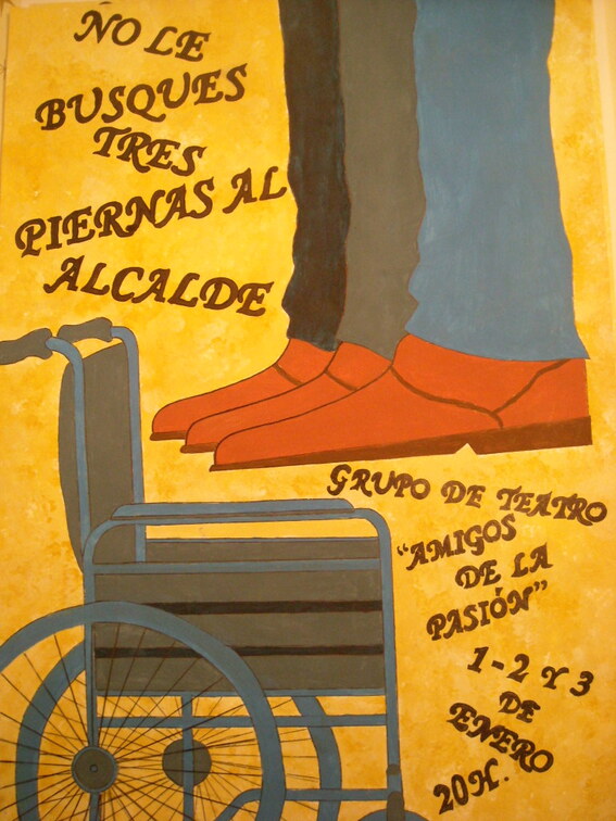 No busques tres piernas al alcalde