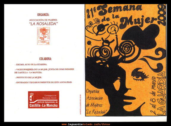 21 Semana de la Mujer 2009 - La Guardia - Cartel anunciador