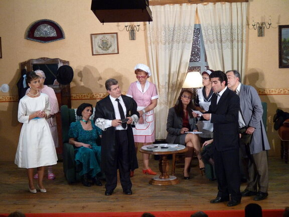 Obra de teatro "El cadáver del Sr. García"