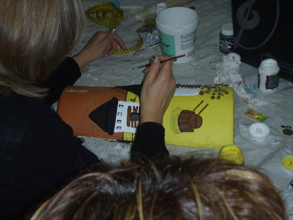 Curso de decoración de tejas (II)