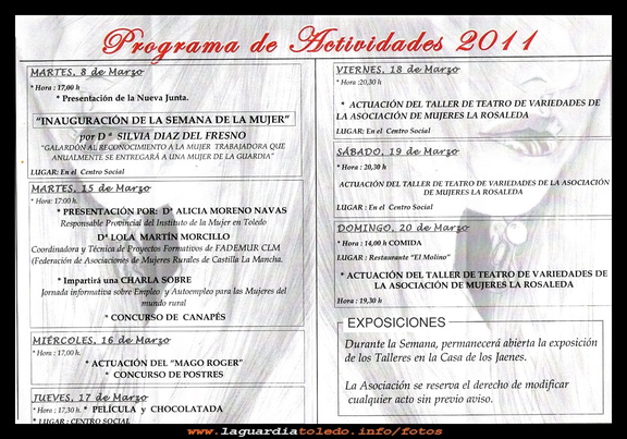 Semana de la MUJER