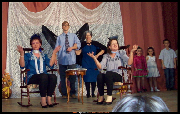 Taller de teatro de variedades de la Asociación de mujeres La Rosaleda