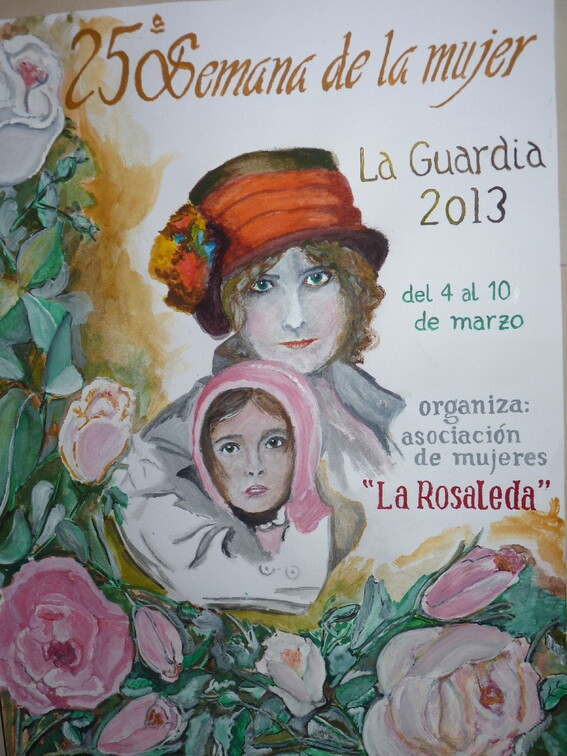 Cartel ganador concurso Semana de la Mujer 2013