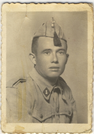 Julian Redajo en el servicio militar
