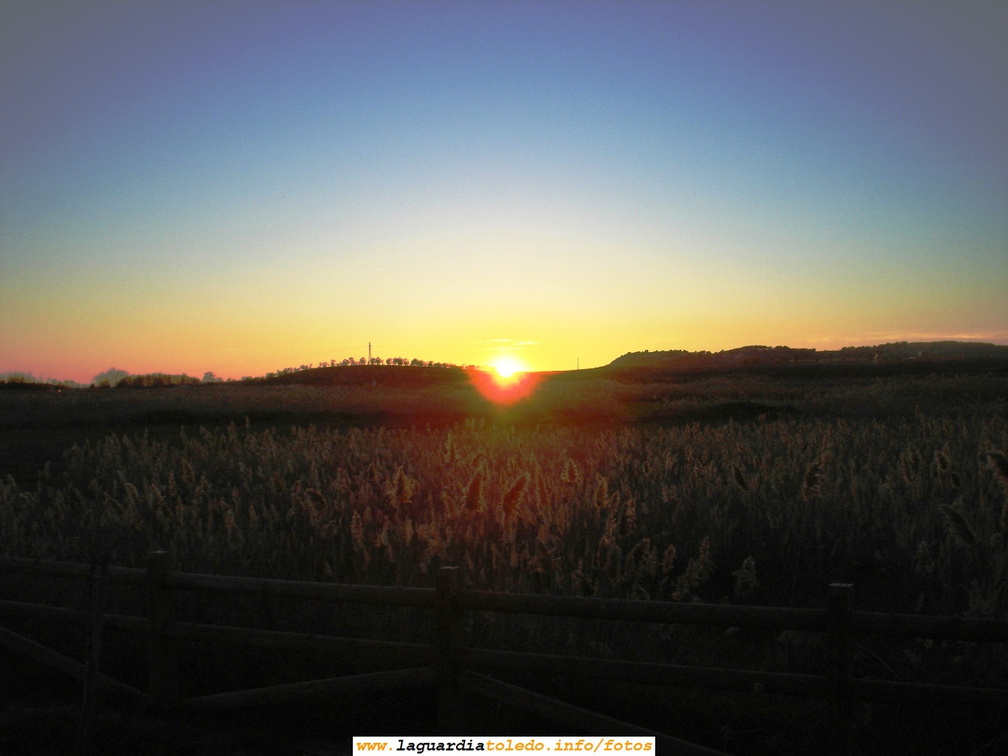 11 de Marzo de 2007. Puesta de sol desde La Laguna