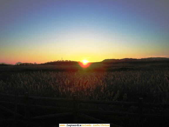 11 de Marzo de 2007. Puesta de sol desde La Laguna