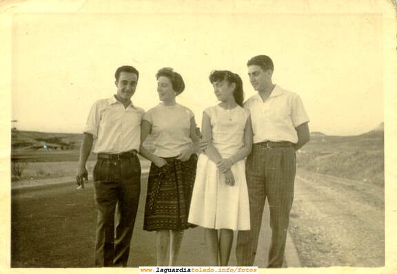 Viniendo del Santo Niño. Años 50