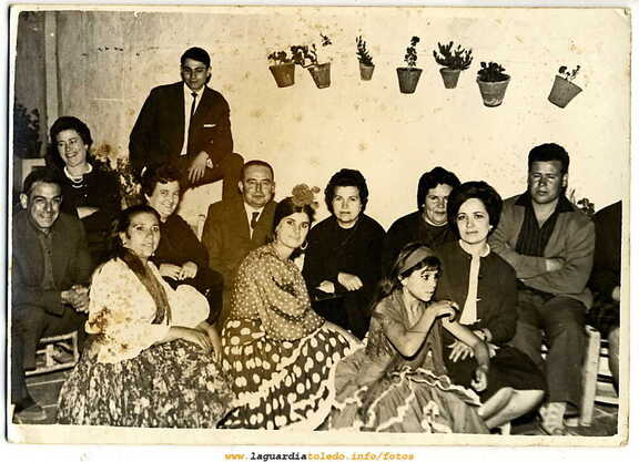 Viaje a Granada, visita a las cuevas del Sacromonte años 70