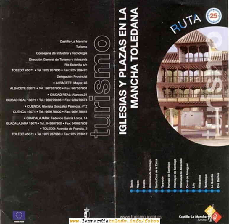 Fitur 2006 Guia de iglesias y plazas en La Mancha toledana (Portada)
