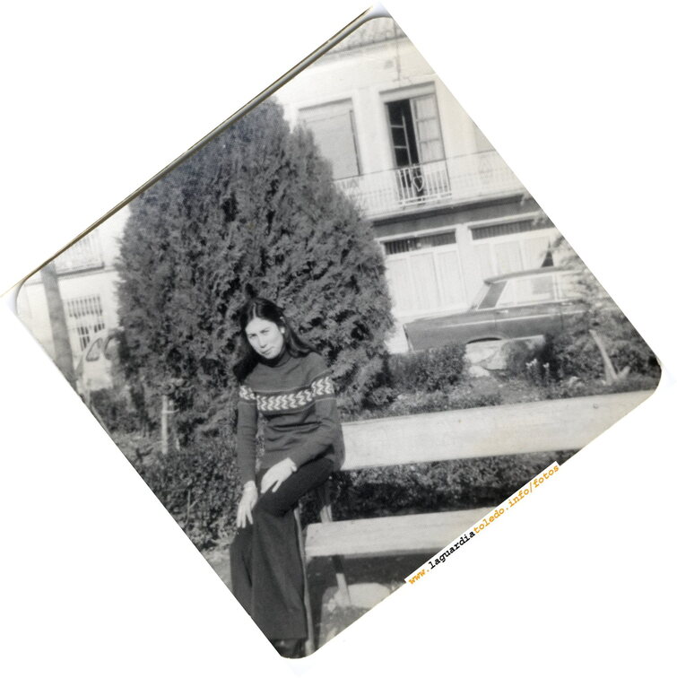Foto típica en la Glorieta. Años 70