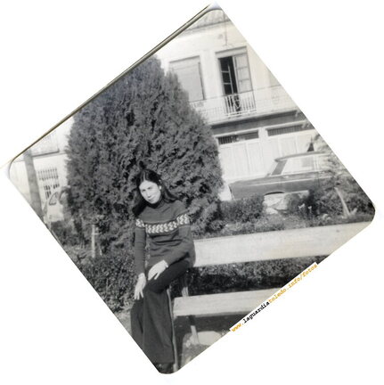 Foto típica en la Glorieta. Años 70