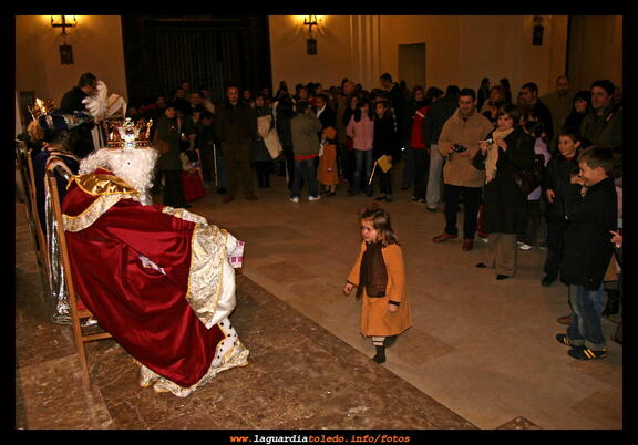 5 de enero de 2008. Los Reyes II - La expectación del momento mas esperado.