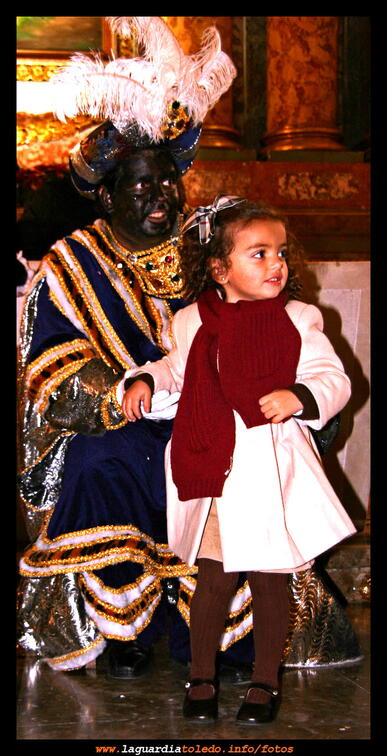 5 de enero de 2008. Los Reyes IV - Mariangeles se quedó sin batería.... pero no sin foto.