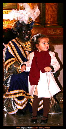 5 de enero de 2008. Los Reyes IV - Mariangeles se quedó sin batería.... pero no sin foto.