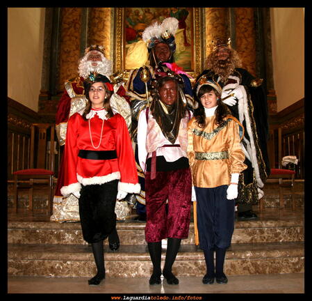 Navidades 2009 - Visita de Los Magos de Oriente  5 de enero de 2009