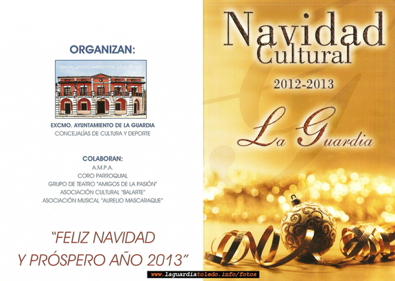 Programa de Navidad 2012 - 2013