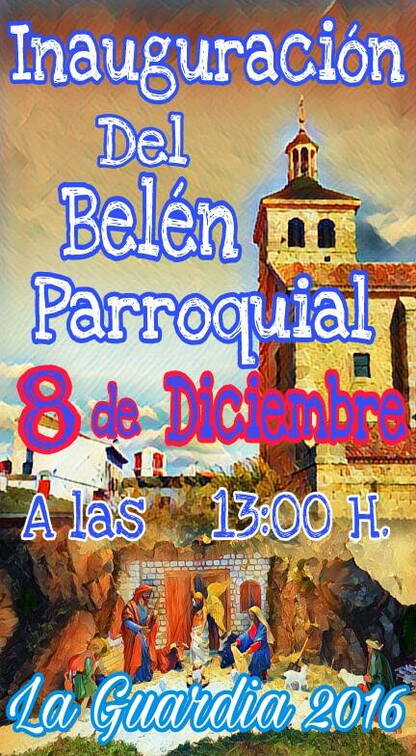 Inauguración del Belén Parroquial