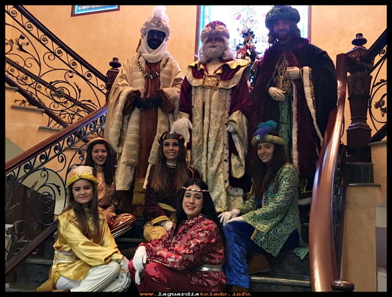 Los magos de Oriente en La Guardia