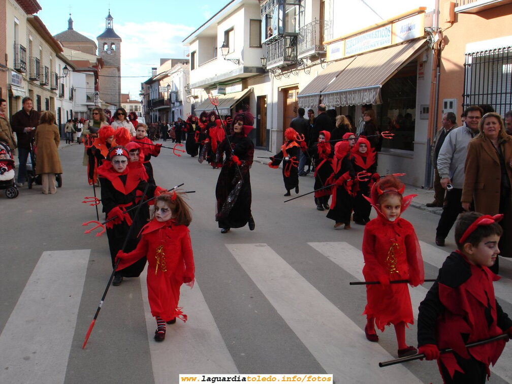 25 de Febrero de 2007. Desfile de Carnaval por la Calle Mayor