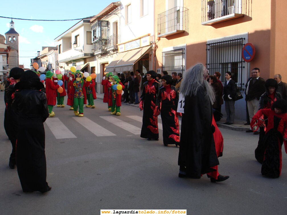 25 de Febrero de 2007. Desfile de Carnaval por la Calle Mayor