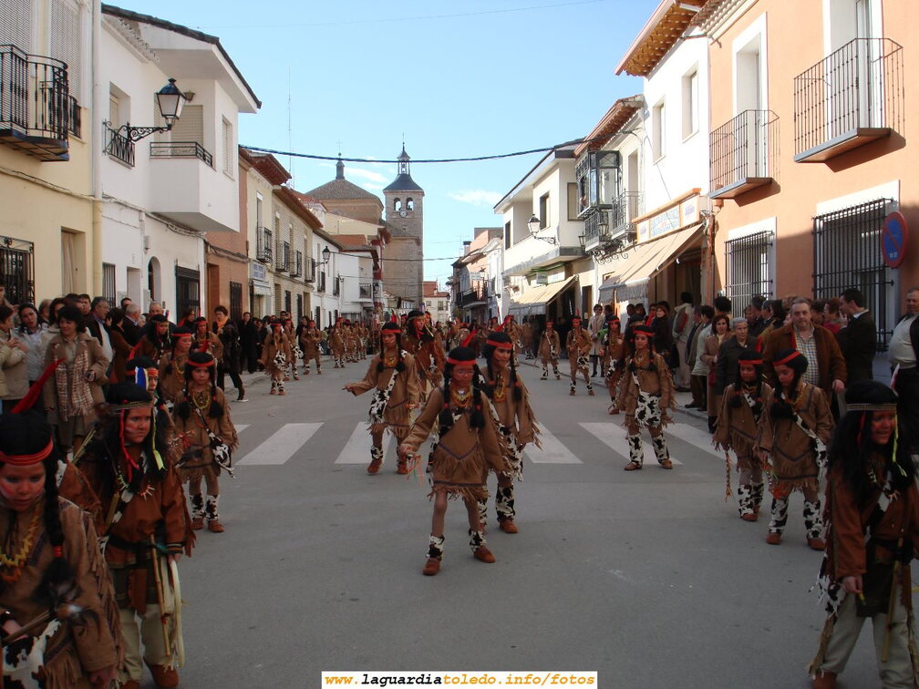 25 de Febrero de 2007. Desfile de Carnaval por la Calle Mayor