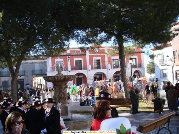 10 de Febrero de 2008. Desfile de Carnavales. Prolegómenos en la Plaza
