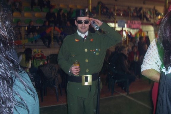 9 de Febrero de 2008. Fiesta de Carnaval en el "Pabellón Deportivo Municipal"