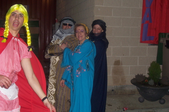 9 de Febrero de 2008. Fiesta de Carnaval en el "Pabellón Deportivo Municipal"
