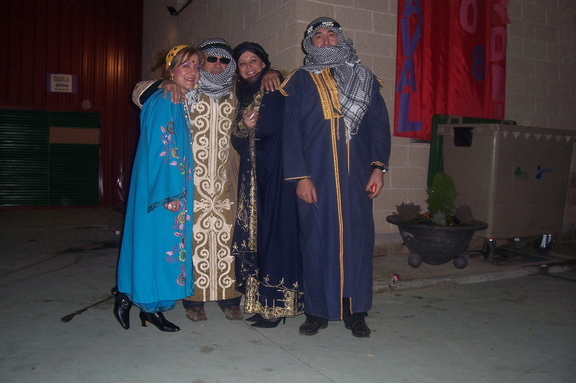 9 de Febrero de 2008. Fiesta de Carnaval en el "Pabellón Deportivo Municipal"
