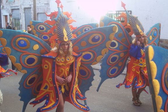 10 de Febrero de 2008. Desfile de Carnaval. Comparsa comarcal
