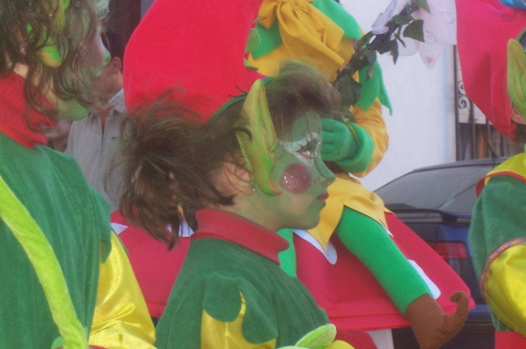 10 de Febrero de 2008. Desfile de Carnaval. Comparsa local "Los Duendes de Perejón"