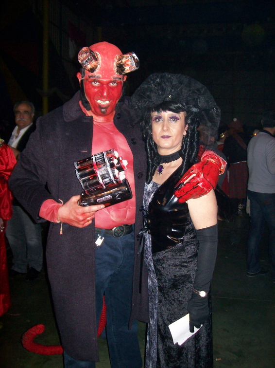 Hellboy estuvo en La Guardia