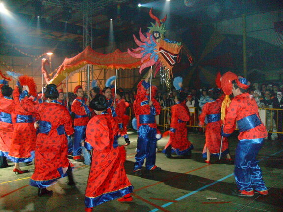 Baile de carnaval ,28 de febrero de 2009. Cuchitown.