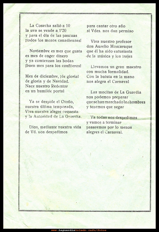 Las cuatro estaciones IV