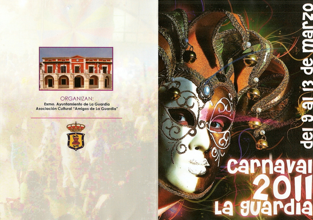 Portada del programa del carnaval 2011