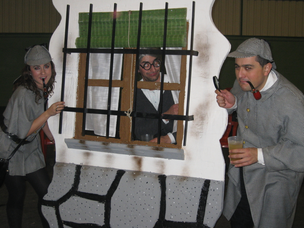 Shelock Homes y la vieja'l visillo