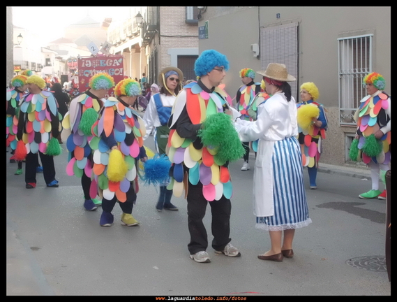 Homiguar en el desfile de Carnaval 2012