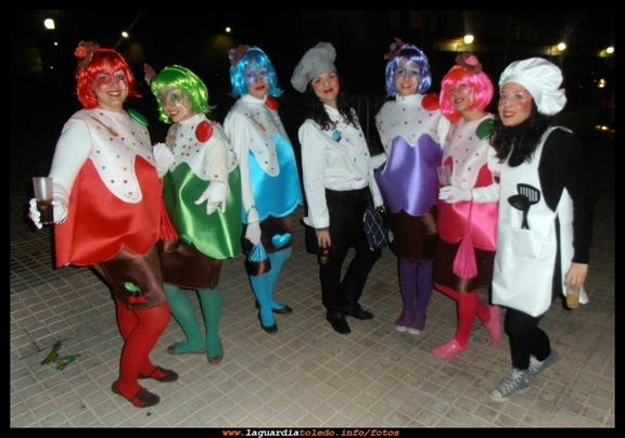 The sugar ladies. Carnaval 2012