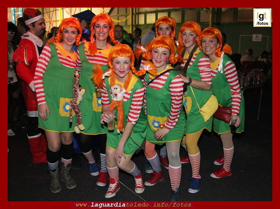 Baile de carnaval del sábado 25-2-12 en el pabellón polideportivo