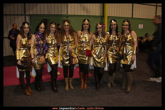 Baile de carnaval del sábado 25-2-12 en el pabellón polideportivo